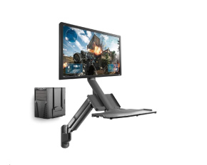 Nástěnný 3D polohovací držák monitoru a Pc Fiber Mounts M8C38