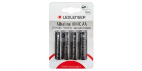 LEDLENSER 4xAA alkalické baterie - Blister