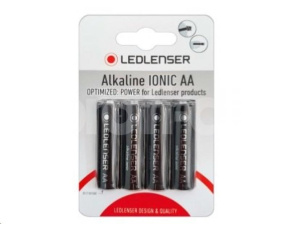 LEDLENSER 4xAA alkalické baterie - Blister