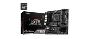 MSI MB Sc AM4 B550M PRO-VDH WIFI, AMD B550, 4xDDR4, VGA, mATX