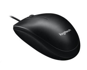 Logitech Mouse M100, black