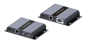 PremiumCord VGA extender na 120m přes LAN, over IP, HDBitT