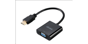 AKASA adaptér HDMI na VGA, 20cm