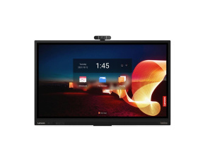 LENOVO LCD T65 - 65”,IPS,matný,16:9,3840x2160,Touch,60Hz,8ms,400cd/m2,1200:1,HDMI,DP,USB-C,ThB,RJ45,USBHub,VESA