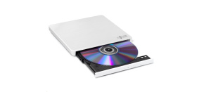 HITACHI LG - externí mechanika DVD-W/CD-RW/DVD±R/±RW/RAM GP60NW60, Slim, White, box+SW