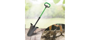 BAZAR - Hammersmith Rayzer Shovel rýč, rýč se špičatou čepelí, pilovité strany, 114cm