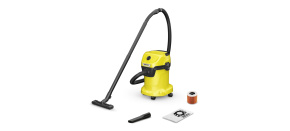 Karcher WD 3 V-17/4/20 víceúčelový vysavač, 1000 W, objem 17 l, mokré a suché vysávání, žlutá