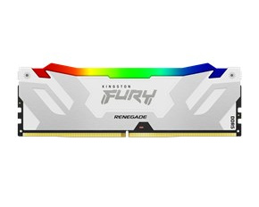 KINGSTON DIMM DDR5 16GB 6400MT/s CL32 FURY Renegade Bílá RGB XMP