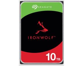 SEAGATE HDD 10TB IRONWOLF (NAS), 3.5", SATAIII, 7200 RPM, Cache 256MB