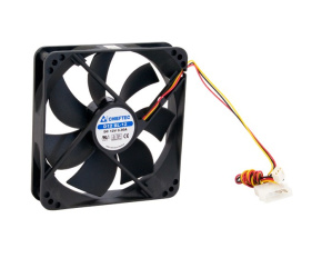 CHIEFTEC větrák AF-1225S, 120x120x25 mm Sleeve Fan, with 3/4pin connector