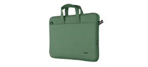 TRUST Pouzdro na notebook 16" Bologna Slim Laptop Bag Eco, zelená