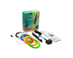 3Doodler 3D pero FLOW + 8 PLA náplní a 3D šablona