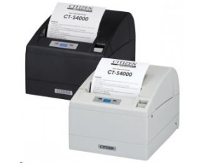 Citizen CT-S4000/L, USB, RS-232, 8 dots/mm (203 dpi), cutter, white