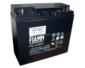 Baterie - Fiamm FG21803 (12V/18,0Ah - M5), životnost 5let