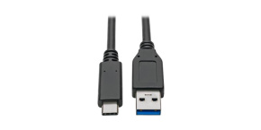 PremiumCord kabel USB-C - USB 3.0 A (USB 3.2 generation 2, 3A, 10Gbit/s) 1m