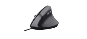 TRUST myš Bayo II Ergonomická vertikální myš, USB, černá