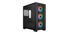 Cooler Master case Elite 301, mini-ITX, 3x 120mm ARGB Fan, bez zdroje, černá