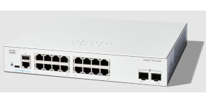 Cisco Catalyst switch C1200-16T-2G (16xGbE,2xSFP,fanless)