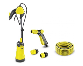 Karcher BP 1 Barrel Set čerpadlo, sudové, 400 W,  3800 l/hod, čerpací výška 11 m, ponorná hloubka 7 m, plovákový spínač