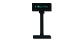 Capture 2 Line VFD Customer Display (Black) RS-232 interface