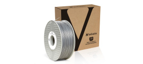 VERBATIM 3D Printer Filament ABS 1.75mm, 404m,1kg silver/metal grey (OLD PN 55016)