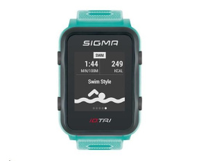 Sigma pulsmetr iD.TRI Set neon zelená