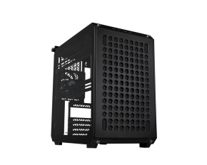 Cooler Master case Qube 500 Flatpack, Mid Tower, 2x USB 3.2, 1x USB-C, černá