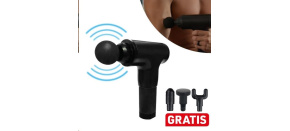 BAZAR - Kendox masážní pistole Muscle Relief, černá, 20 W ~ 50 W - Poškozený obal (Komplet)