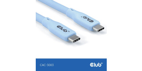 Club3D Kabel USB-C 4.0, 20Gbps, 4K60Hz, PD 240W, 2m, modrá