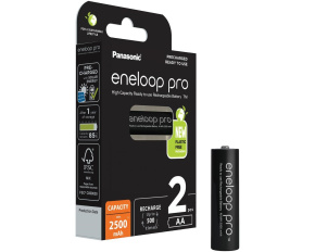 PANASONIC HR6 AA 3HCDE/2BE ENELOOP PRO N, 2500 mAh (Blistr 2ks)