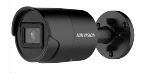 Hikvision DS-2CD2043G2-IU(2.8mm)(BLACK), 4MPix IP Bullet kamera; IR 40m, mikrofon, IP67, černá