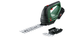 BOSCH AdvancedShear 18V-10, souprava akumulátorových nůžek na keře a na trávu, 18 V, délka 20 cm