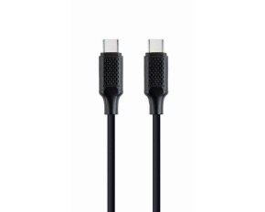 GEMBIRD Kabel USB PD (Power Delivery), 60W, Type-C na Type-C kabel (CM/CM), 1,5m, datový a napájecí, černá