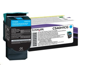 LEXMARK toner cyan pro C540/C543/C544/X543/X544 na 2000 stran