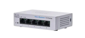 Cisco switch CBS110-5T-D (5xGbE, fanless)