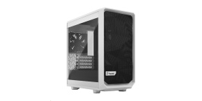 FRACTAL DESIGN skříň Meshify 2 Mini White TG Clear Tint, USB 3.1 Type-C, 2x USB 3.0, bez zdroje, mATX