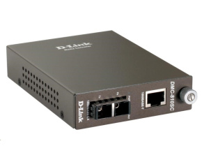 D-Link 1000BaseT to 1000BaseLX (SC) Singlemode Media Converter, do 10 km