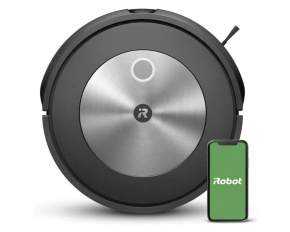 iRobot Roomba Combo j5 odkurzacz automatyczny z mopem, nawigacją vSLAM, filtrem AeroForce, aplikacją iRobot Home, czarny