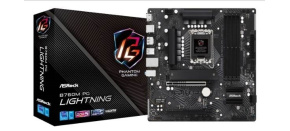 ASRock MB Sc LGA1700 B760M PG LIGHTNING, Intel B760, 4xDDR5, 1xDP, 1xHDMI, mATX