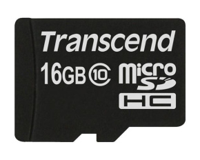 TRANSCEND MicroSDHC karta 32GB Class 10, bez adaptéru