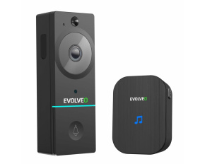 EVOLVEO Ringo RELAY - WiFi videozvonek s otevíráním brány + zvonek do zásuvky