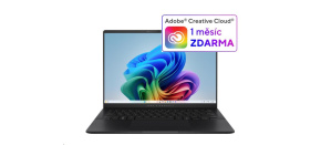 ASUS NTB Vivobook S 14 (M5406KA-OLED071W), AI7-350, 14" 1920 x 1200, 24GB, 1TB SSD, Radeon, W11 Home, Black