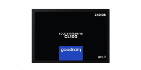 GOODRAM SSD CL100 Gen.3 240GB SATA III 7mm, 2,5" (R: 520MB/s; W 400MB/s)