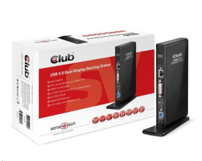 Club3D Dokovací stanice USB 3.0 Type A Dual Display