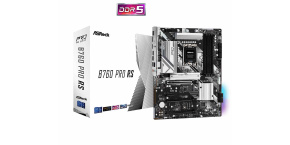 ASRock MB Sc LGA1700 B760 PRO RS, Intel B760, 4xDDR5, 1xDP, 1xHDMI