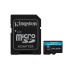 Kingston MicroSDXC karta 1TB Canvas Go! Plus, R:170/W:90MB/s, Class 10, UHS-I, U3, V30, A2 + Adaptér