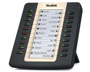 Yealink EXP20 expanzní modul, LCD, 20 tl., pro T27G/T27P/T29G