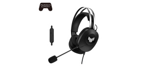 ASUS sluchátka TUF Gaming H1 GEN II, Drátový Herní Headset, černá