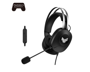 ASUS sluchátka TUF Gaming H1 GEN II, Drátový Herní Headset, černá