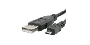 PREMIUMCORD Kabel USB 2.0 A-B mini, 8pinů, 2m Sanyo, Panasonic LUMIX